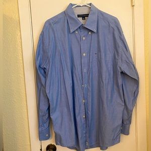 Tommy Hilfiger chambray dress shirt XL